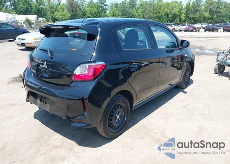 2024 Mitsubishi Mirage Es/Le from USA, damaged, VIN ML32AUHJ1RH036971